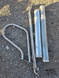(3) Rails and (2) Metal Tubes