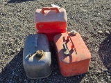 (3) Gas Cans