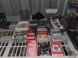 Decks of Cards, Ashtrays & More