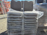 (34) Samsonite Padded Stackable Chairs