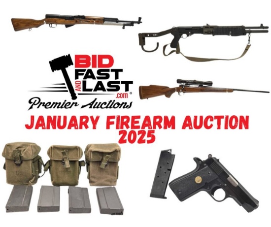 January Firearm Auction 2025