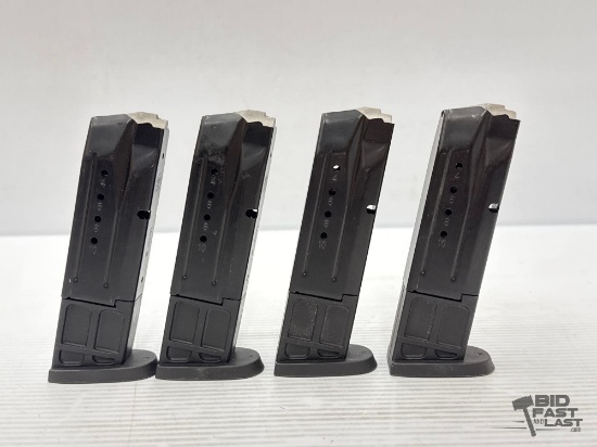 (4) 10rd 9mm Magazines