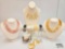 Mother Of Pearl Necklaces, Earrings & Bracelets, 573g