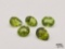 (5) Peridot Gemstones, 1.71g