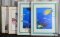 (4) Ocean Themed Framed Artwork