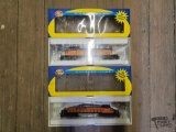 (2) Athearn Milwaukee Road SD40-2 Model Locomotives