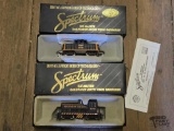 (2) Spectrum HO Scale Model Train Locomotives