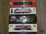 (2) Atlas HO Scale Model Train Locomotive