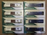 (8) LBF Company HO Scale Model Train Locomotives