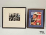 Rodney Dangerfield Signed Photo & Oregon Recycling Center Framed Photo