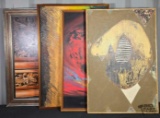 (4) Signed Artworks