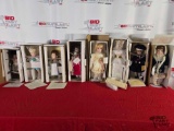 (8) Porcelain Dolls