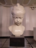 Young Girl with Braids Bust