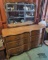 Bassett Furniture Dresser with Vanity Mirror
