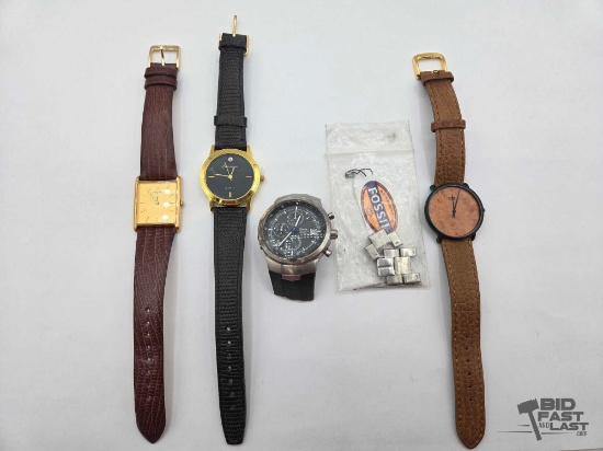 (3) Wrist Watches & Additional Watch Links