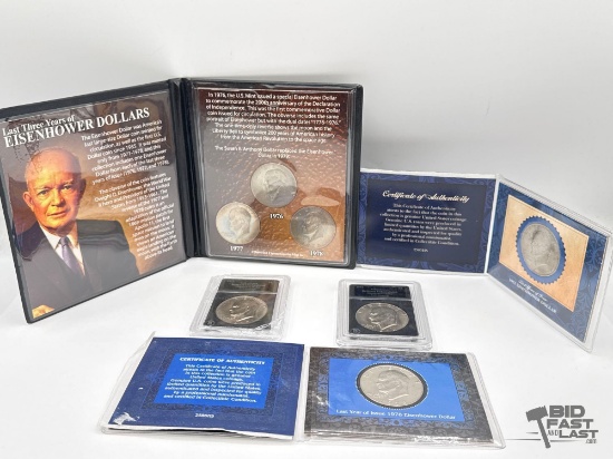 Eisenhower Dollar Coin Collection
