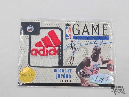 Michael Jordan Chicago Bulls Game Jersey Relic Card