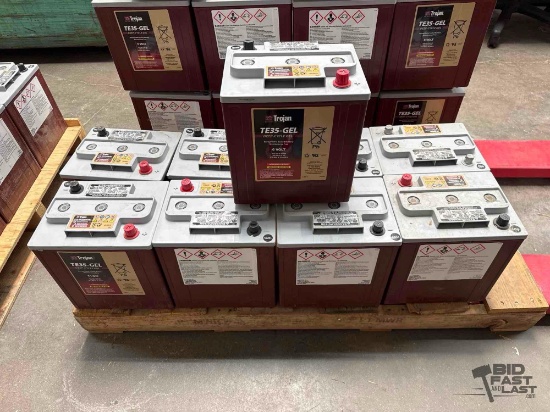 NEW!!! (9) Trojan TE35 Gel Batteries...