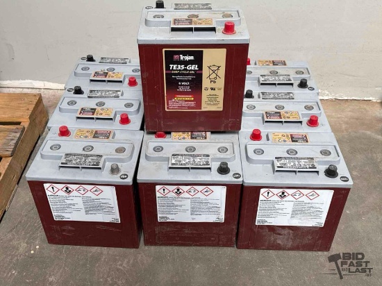 NEW!!! (10) Trojan TE35 Gel Batteries