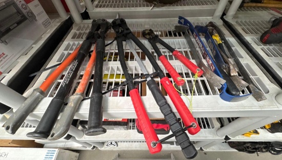 Bolt Cutters and Pry Bars