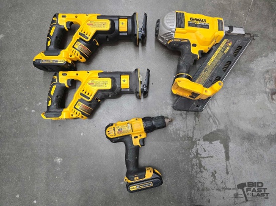 (4) Dewalt Power Tools