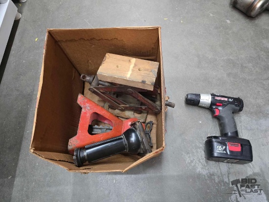 Craftsman Drill Driver & (3) Jack Stands