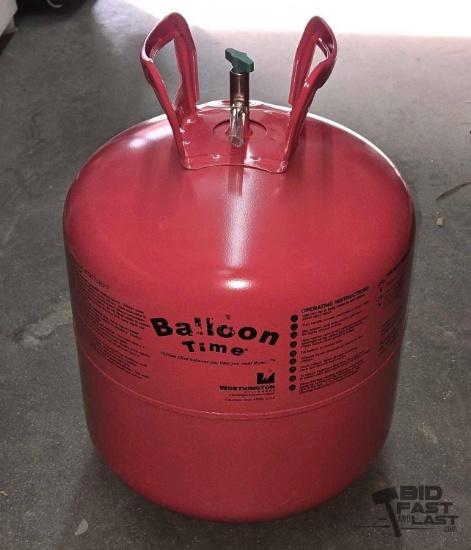 Balloon Time Hellium Tank