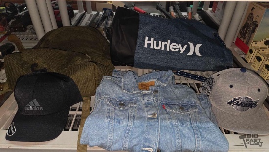 Hats, Backpack & Clothes