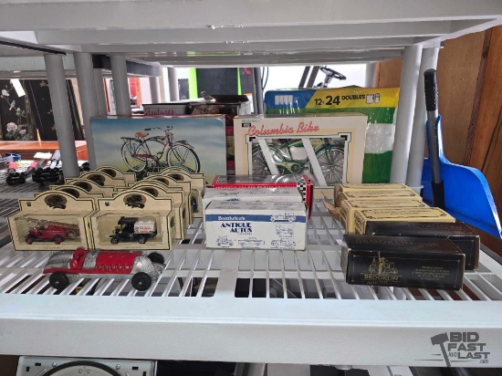 Diecast Cars and Bicycles