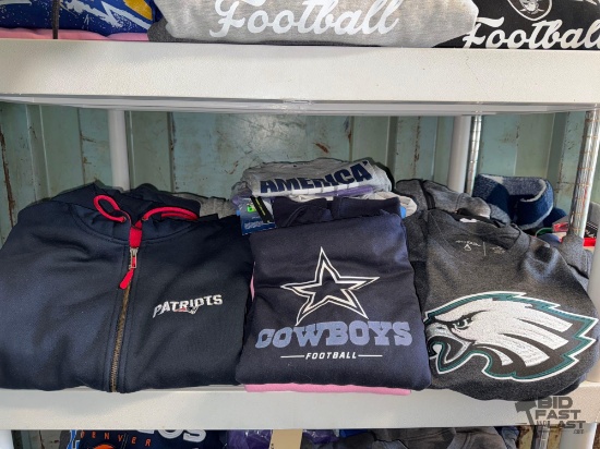 NEW!!! (19) Men?s, Women?s & Girls NFL Hoodies & Shirts