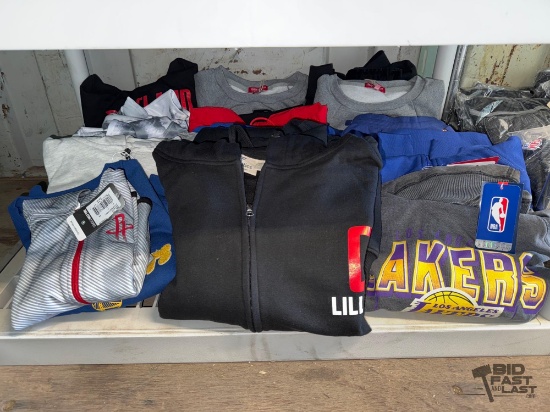 NEW!!! (16) NBA Women?s, Toddlers & Men?s Hoodies & Jackets