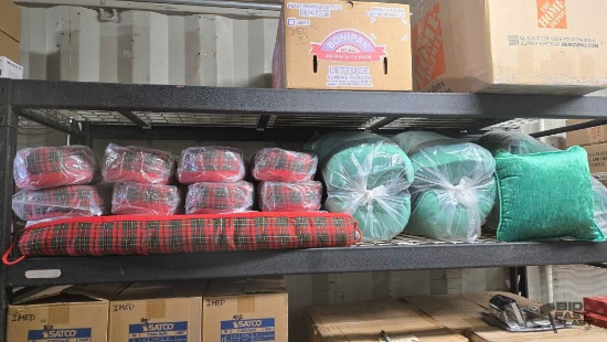 NEW!!! (24) Draft Stopper & (15) Green Throw Pillows
