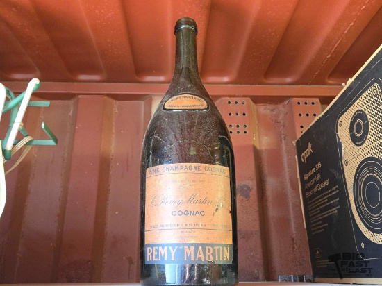 Vintage Large Remy Martin Cognac Bottle