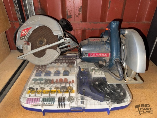 (2) Circular Saws & Rotary Tool Kit