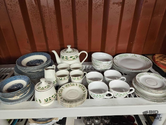 (2) Dinnerware Sets