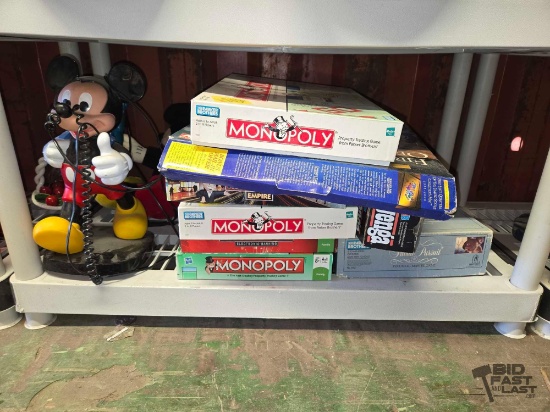 Mickey Mouse Memorabilia, Board Games, State Quarter Book