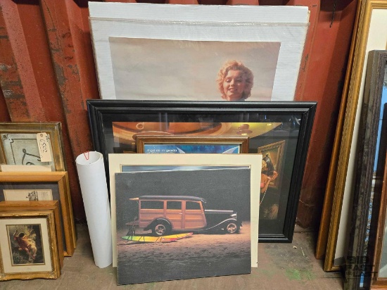 (7) Framed Works of Art, Some Signed by Artists
