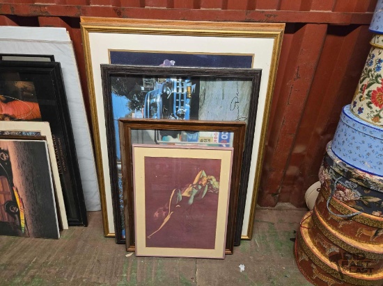 (5) Framed Artworks