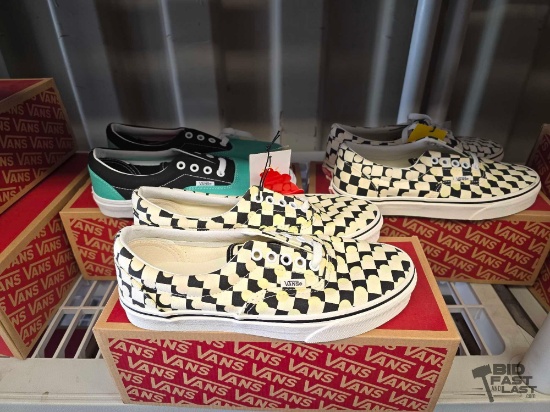 NEW!!! (3) Pairs of Vans Shoes