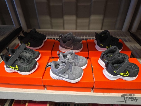 NEW!!! (6) Pairs of Nike Toddler Shoes