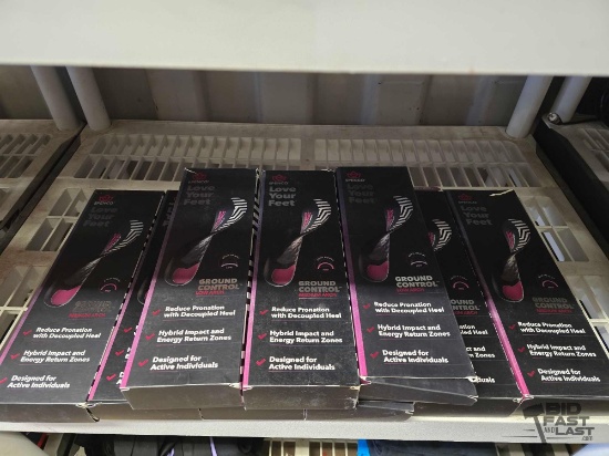 NEW!!! (9) Spenco Ground Control Medium Arch Insoles