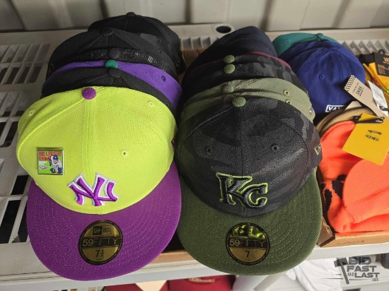 (14) MLB Hats