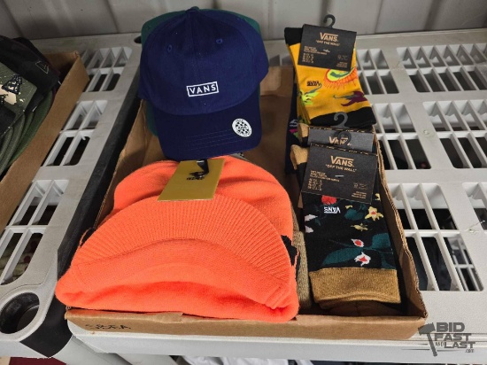 NEW!!! Vans Beanies, Hats, and Socks