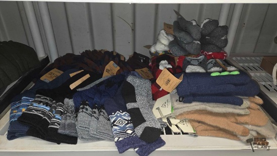 NEW!!! Cozy Cabin Socks & Slippers & Alpine Gloves