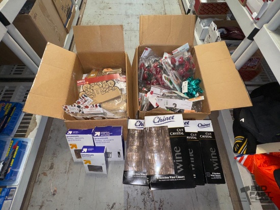 NEW!!! Party Decor, Plastic Utensils & Christmas Ornaments