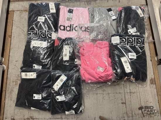 NEW!!! (10) Adidas Hoodies