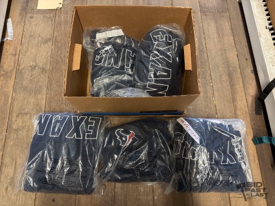NEW!!! (6) Houston Texans Hoodies