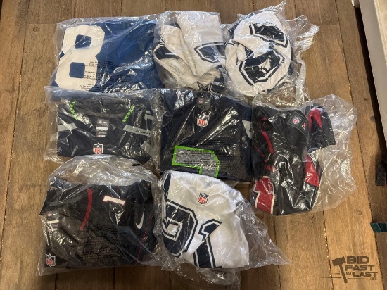 NEW!!! (8) Football Jerseys