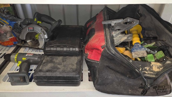 Husky Tool Bag, Craftmans Saw & More
