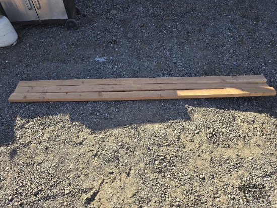 (3) 8' Long 2" ... 4"
